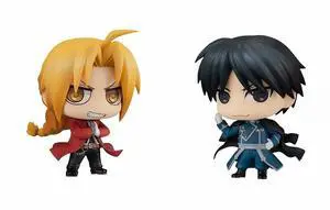 Chimi-Mega Buddy Series: Full Metal Alchemist - Edward Elric and Roy Mustang