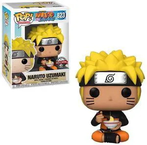 Funko POP! Naruto Shippuden - Naruto with Noodles Vinyl Figure #823 Special Edition Exclusive