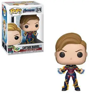 Funko POP! Avengers: Endgame - Captain Marvel with New Hair Vinyl Figure #576