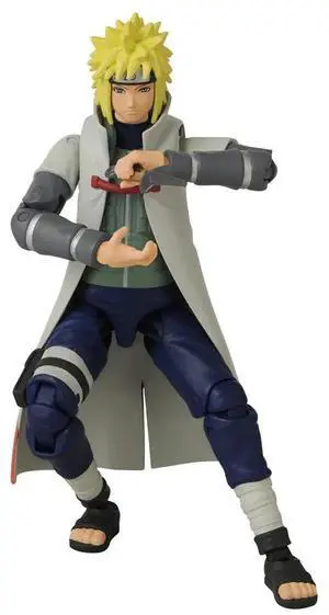 Bandai Naruto Anime Heroes Namikaze Minato Action Figure - 36905 Bandai Naruto Anime Heroes Namikaze Minato Action Figure - 36905