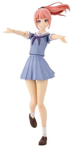 KOTOBUKIYA Plastic Model Kits: Sousai Shoujo Teien - Madoka Yuki High School Summer Clothes (Dreaming Style Milky Marine Ver.) 1/10 Scale Model Kit