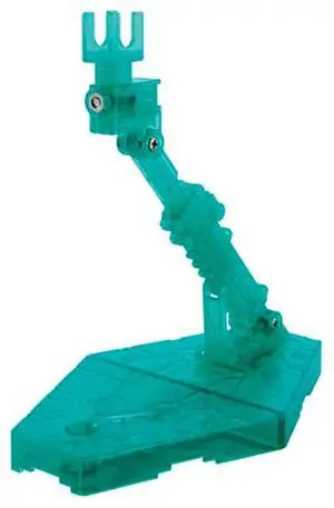 Bandai Spirits: 1/144 Green (Sparkle Clear) Action Base 2 Display Stand