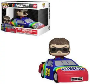 Funko POP! Ride: NASCAR - Jeff Gordon (Rainbow Warrior) Vinyl Figure