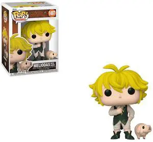 Funko POP! & Buddy: The Seven Deadly Sins - Meliodas with Hawk Vinyl Figure #1497