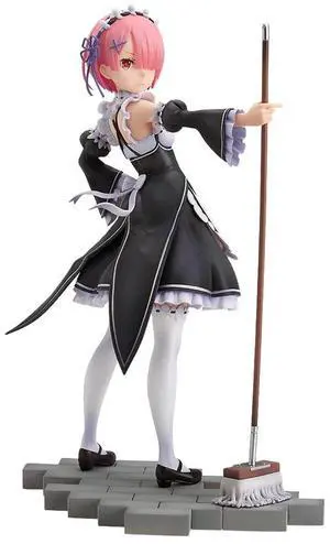Good Smile Company: Re:Zero Starting Life in Another World - Ram (Maid Outfit) 1/7 Scale Figure