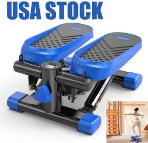 LOYISIKE US Stock Home Office Exercise 330LBS Capacity Mini Stepper Exercise Machine LCD