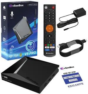 2025 New Box Vseebox V5 Pro 4GB+32GB Officially Authorized Voice Control