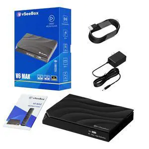 vSeeBox V6 Max 2025 New Box 64GB 8K HD Voice Control vSeeBox V6 Max 2025 New Box 64GB 8K HD Voice Control
