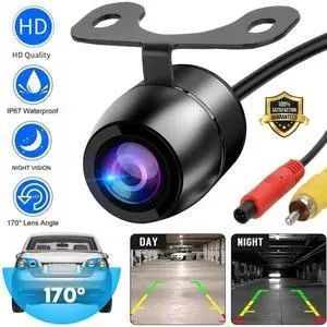 Car Rear View Backup Reverse Camera Parking Cam HD Night Vision Waterproof 170°