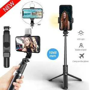 Tríodo remoto para selfie stick teléfono soporte de escritorio soporte para iPhone/Samsung EE. UU.