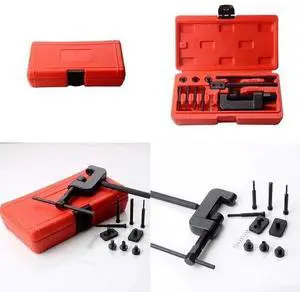 13PCS Chain Cutter Rivet Tool Set Riveting Breaker ATV/Bike/Motorcycle/Cam Drive 13PCS Chain Cutter Rivet Tool Set Riveting Breaker ATV/Bike/Motorcycle/Cam Drive