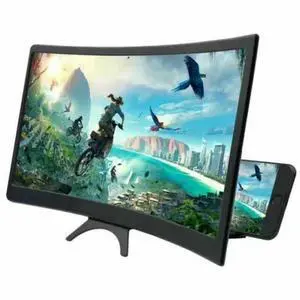 12" 3D Mobile Phone Screen Magnifier HD Video Smartphone Amplifier Stand Bracket 12" 3D Mobile Phone Screen Magnifier HD Video Smartphone Amplifier Stand Bracket