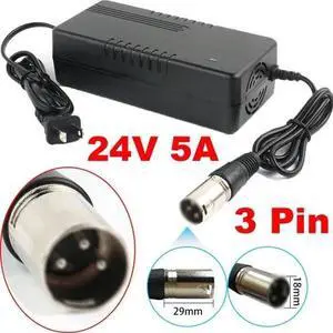 24V 5AMP 3PIN XLR PRIDE M0BILITY WHEELCHAIR CHARGER UPGRADE 3AMP & 4AMP & 2AMP 24V 5AMP 3PIN XLR PRIDE M0BILITY WHEELCHAIR CHARGER UPGRADE 3AMP & 4AMP & 2AMP