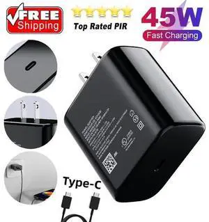 45W Type USB C Super Fast Wall Charger For Samsung S22 Ultra S22 S21 Note20 Plus 45W Type USB C Super Fast Wall Charger For Samsung S22 Ultra S22 S21 Note20 Plus