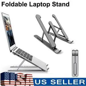 Adjustable Foldable Laptop Stand Ergonomic Notebook Riser Computer Holder Desk Adjustable Foldable Laptop Stand Ergonomic Notebook Riser Computer Holder Desk