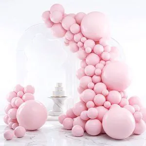 Pink Balloons Pastel Pink Balloon Arch Kit Different Sizes 129pcs | Balloons Garland Arch for Birthday Party Baby Shower Gender Reveal Wedding Anniversary Easter Decoration Pink Balloons Pastel Pink Balloon Arch Kit Different Sizes 129pcs | Balloons Garland Arch for Birthday Party Baby Shower Gender Reveal Wedding Anniversary Easter Decoration