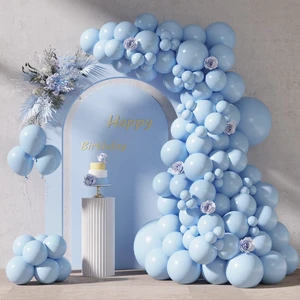 87pcs Pastel Blue Balloons Different Sizes 18 12 10 5 Inches for Garland Arch, Premium Blue Latex Balloons for Birthday Wedding Baby Shower Bridal Shower Party Decorations 87pcs Pastel Blue Balloons Different Sizes 18 12 10 5 Inches for Garland Arch, Premium Blue Latex Balloons for Birthday Wedding Baby Shower Bridal Shower Party Decorations