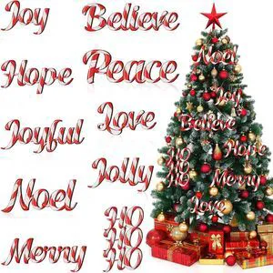10Pcs Christmas Wooden Ornaments Candy Canes Letters Hanging Ornament with Red White Stripes Wood Candy Decoration Design Sign Joy Word Love Merry Christmas Tree Decorations for Winter Holiday Decor 10Pcs Christmas Wooden Ornaments Candy Canes Letters Hanging Ornament with Red White Stripes Wood Candy Decoration Design Sign Joy Word Love Merry Christmas Tree Decorations for Winter Holiday Decor