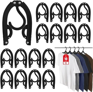 10 Pcs Foldable Travel Hangers Cruise Ship Essentials 2026 Phone Size Black | Portable Cruise Must Haves Travel Essentials Plastic Folding Hangers for Travel RV Camping Fly Europe Vacation Cruise 10 Pcs Foldable Travel Hangers Cruise Ship Essentials 2026 Phone Size Black | Portable Cruise Must Haves Travel Essentials Plastic Folding Hangers for Travel RV Camping Fly Europe Vacation Cruise