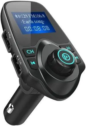 Bluetooth 5.0 Wireless FM Transmitter USB Charger Aux Adapter MP3 Hands-free Car