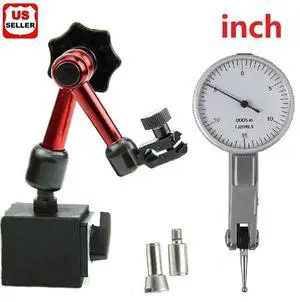 Universal Flexible Magnetic Metal Base Holder Stand Dial Test Indicator Tool