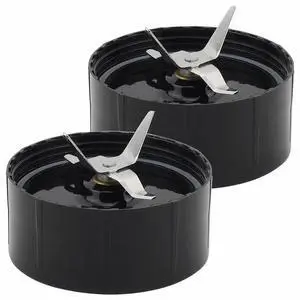 2 Pack Cross Blade Replacement Part Compatible with Magic Bullet MB1001 250W