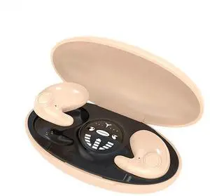 Invisible Sleep Wireless Earbuds Bluetooth 5.3 Headset TWS Waterproof Earphone Flesh