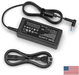 For HP Model 14 Laptop Charger 14-dk 14-dq 14-dy 14-df Power Supply Cord 45W