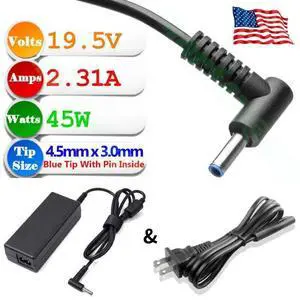Adapter Charger for Chromebox HP ProBook 430 G3 G4 19.5V 45w Laptop Power Supply