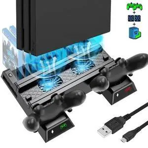 For PS4 PlayStation4 Controller Dual USB Charger LED Dock Station Charging Stand For PS4 PlayStation4 Controller Dual USB Charger LED Dock Station Charging Stand