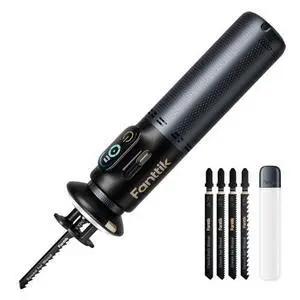 Fanttik R11 Pro Brushless Cordless Mini Reciprocating Saw, 02200 SPM Variable Speed, Type-C Fast Charging, Tool-Free Blade Change, 5-Blade Kit for Wood, Metal & PVC Fanttik R11 Pro Brushless Cordless Mini Reciprocating Saw, 02200 SPM Variable Speed, Type-C Fast Charging, Tool-Free Blade Change, 5-Blade Kit for Wood, Metal & PVC