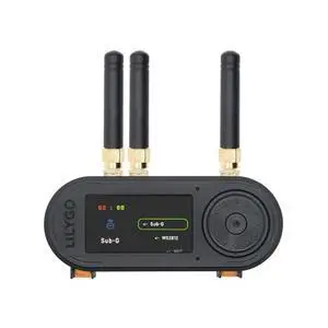 LILYGO T-Embed CC1101 Plus ESP32-S3 Microphone TTGO Development Board with 1.9-inch ST7789V IPS TFT LCD External Antenna Version (Black) LILYGO T-Embed CC1101 Plus ESP32-S3 Microphone TTGO Development Board with 1.9-inch ST7789V IPS TFT LCD External Antenna Version (Black)
