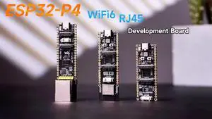 ESP32-P4-ETH Development Board with Pre-Soldered Header, Based On ESP32-P4 with 100 Mbps RJ45 Ethernet Port, Rich Human-Machine Interfaces, Supports AI Speech Interaction ESP32-P4-ETH Development Board with Pre-Soldered Header, Based On ESP32-P4 with 100 Mbps RJ45 Ethernet Port, Rich Human-Machine Interfaces, Supports AI Speech Interaction