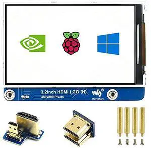 waveshare 3.2inch IPS LCD Display (H) for Raspberry Pi 4B/3B+/3B/2B/Zero/Zero W/Zero WH and Jetson Nano and Windows 11/10/8.1/8/7, 480×800 Pixel, Adjustable Brightness, No Touch waveshare 3.2inch IPS LCD Display (H) for Raspberry Pi 4B/3B+/3B/2B/Zero/Zero W/Zero WH and Jetson Nano and Windows 11/10/8.1/8/7, 480×800 Pixel, Adjustable Brightness, No Touch