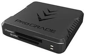 CFexpress Type B and SD UHS-II Dual-Slot Memory Card Reader by ProGrade Digital | USB 3.2 Gen 2 for Professional Filmmakers, Photographers & Content Creators CFexpress Type B and SD UHS-II Dual-Slot Memory Card Reader by ProGrade Digital | USB 3.2 Gen 2 for Professional Filmmakers, Photographers & Content Creators