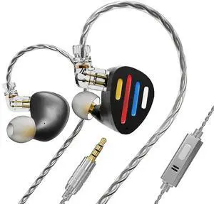 ND X12 in Ear Monitor,3 Tone Adjustable in Ear Headphones,5BA+1DD IEM Earphones,Clear Sound & Deep Bass Earphones Wired, with 2pin Detachable Cable ND X12 in Ear Monitor,3 Tone Adjustable in Ear Headphones,5BA+1DD IEM Earphones,Clear Sound & Deep Bass Earphones Wired, with 2pin Detachable Cable