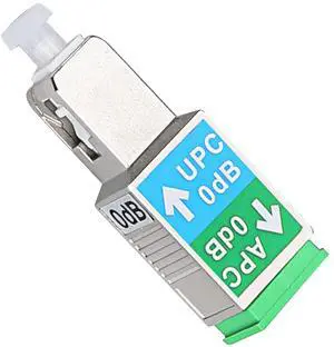 Fiber Optic Adapter - SC/UPC Male to SC/APC Female Singlemode SM 9/125 Hybrid Optical Converter Connector Coupler