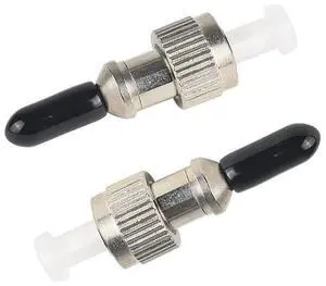 2 Pack FC Male to LC/MU Female 2.5 to1.25mm Fiber Optic Adapter Hybrid Adapter Connector for Visual Fault Locator