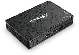 XS97 H PRO Android TV Box, Allwinner H618 Quad-Core A53, 2GB RAM 16GB ROM, 6K Ultra HD, Dual-Band Wi-Fi/Gigabit Ethernet, Dual HDMI, Android 12 Smart Media Player