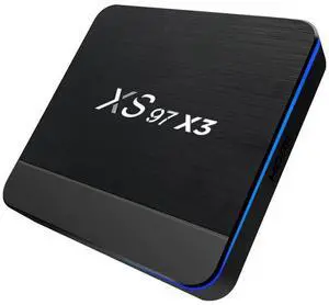 XS97 X3 Android TV Box, Amlogic S905X3 Quad-Core A55, 4GB RAM 32GB ROM, 4K Ultra HD, Gigabit Ethernet, Dual-Band Wi-Fi, Bluetooth, Media Player for Global Market