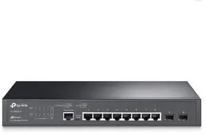TP-Link TL-SG3210 v3 | 8 Port Gigabit Switch, 2 SFP Slots | Omada SDN Integrated | L2+ Smart Managed | IPv6 | Static Routing | L2/L3/L4 QoS, IGMP & LAG