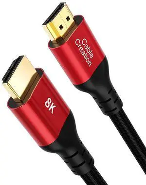 CableCreation 6.6ft eARC HDMI Cable - 48Gbps, 8K@60Hz, HDR, HDCP 2.2/2.3