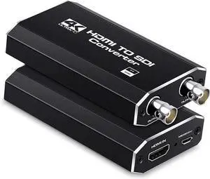 Torpedo Nova HDMI to SDI Converter 4K60Hz to 1080P, 3G-SDI Dual Output with Audio Embedding, HDCP 2.3, 800m Long-Distance Transmission for Broadcast & Live Production