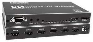 Torpedo Nova HDMI 1.4 6x2 Video Splitter, 4K@30Hz Seamless Switching, Aluminum Housing, Remote Control Torpedo Nova HDMI 1.4 6x2 Video Splitter, 4K@30Hz Seamless Switching, Aluminum Housing, Remote Control
