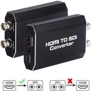 Torpedo Nova HDMI to Dual 3G-SDI Converter, 1080P@60Hz, 10-bit Processing, 120m Transmission