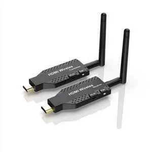 Wireless HDMI Extender Set 1Tx to 1Rx, 50m Range, Low Latency, for Home Cinema & Office Presentation