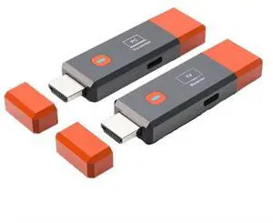 Wireless HDMI Extender Kit, 1080P 50m Range, Plug & Play, Low Latency for Home/Office