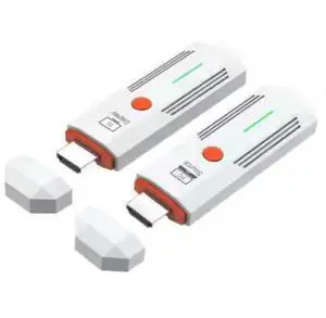 Wireless HDMI Extender Kit 1Tx+1Rx (Expandable to 1Tx+2Rx), 1080P, 60m Range, Dual-Band 2.4G/5.8G
