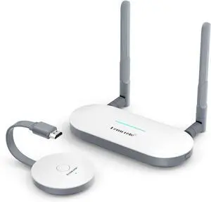 Lemorele Wireless Video Transmitter for Wireless Video Transmission System, 8 Wireless Video Transmitter can be Paired with 1 Receiver, Suitable for Videographer Filmmaker