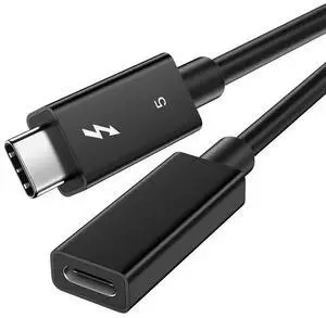 240W 48V 80Gbps 8K 60Hz USB-C Thunderbolt 5 Electric Extension Cable 240W 48V 80Gbps 8K 60Hz USB-C Thunderbolt 5 Electric Extension Cable